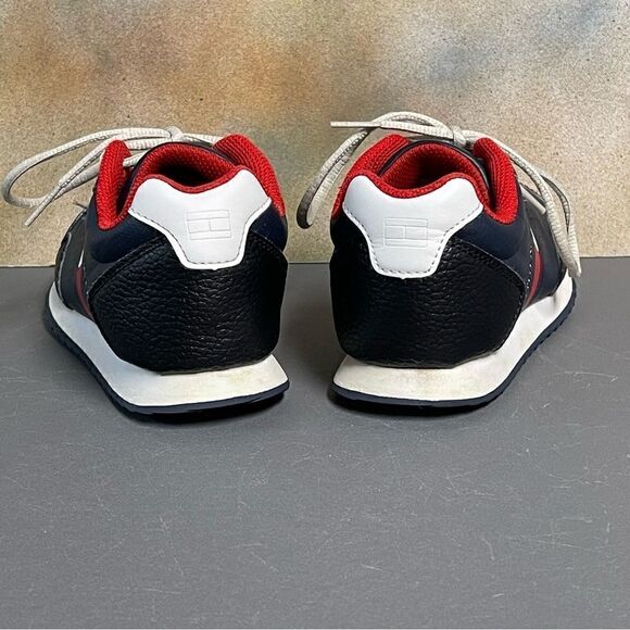 Tommy Hilfiger Jax Jogger 3.0 Navy Blue Kids Sneakers Size 2 - Picture 8 of 16